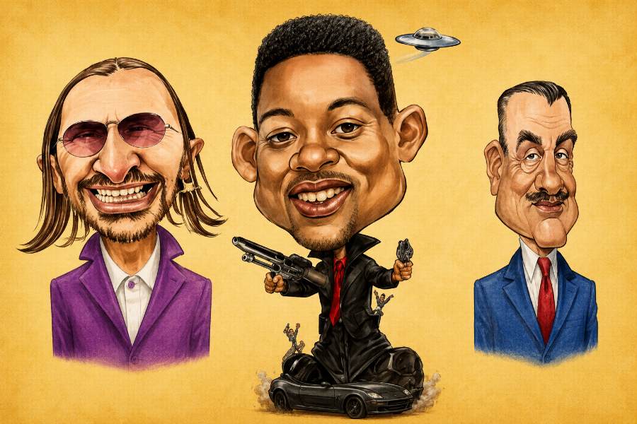 karikatúry z fotky